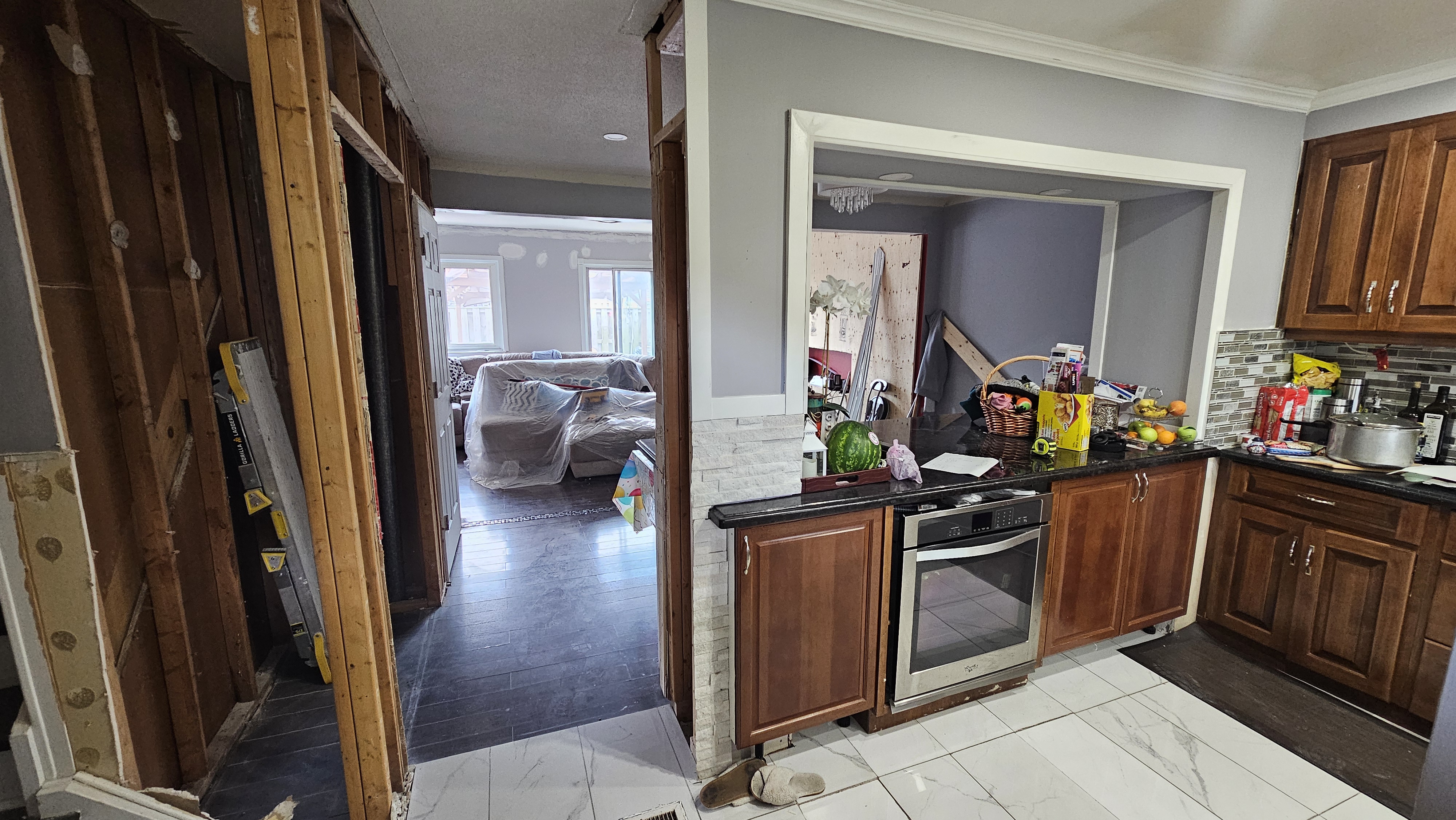 Open Concept Before